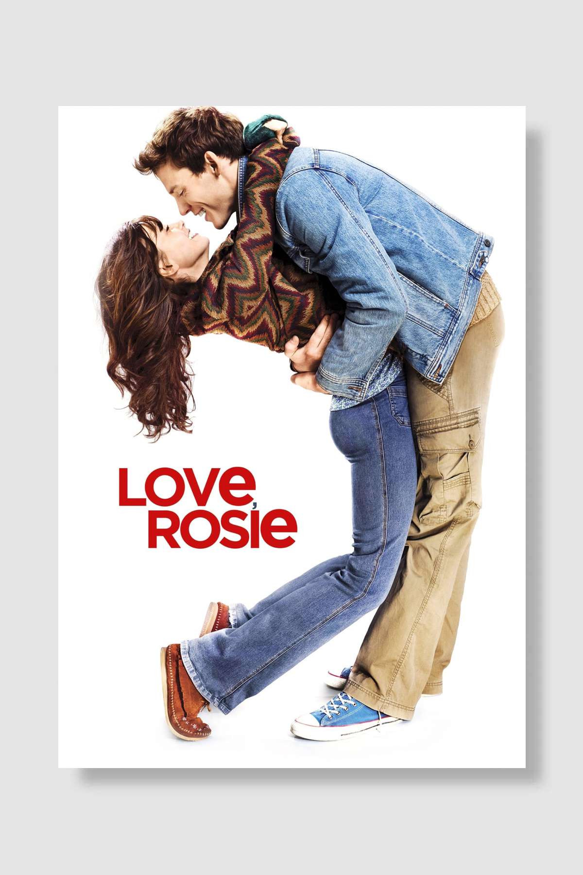 Love, Rosie Film Poster Çerçevesiz Yüksek Kalite Film Afiş Duvar Poster
