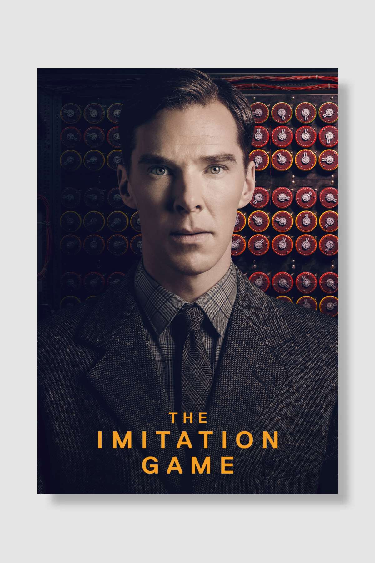 Enigma - The Imitation Game Film Poster Çerçevesiz Yüksek Kalite Film Afiş Duvar Poster - En İyi Fiyatlarla