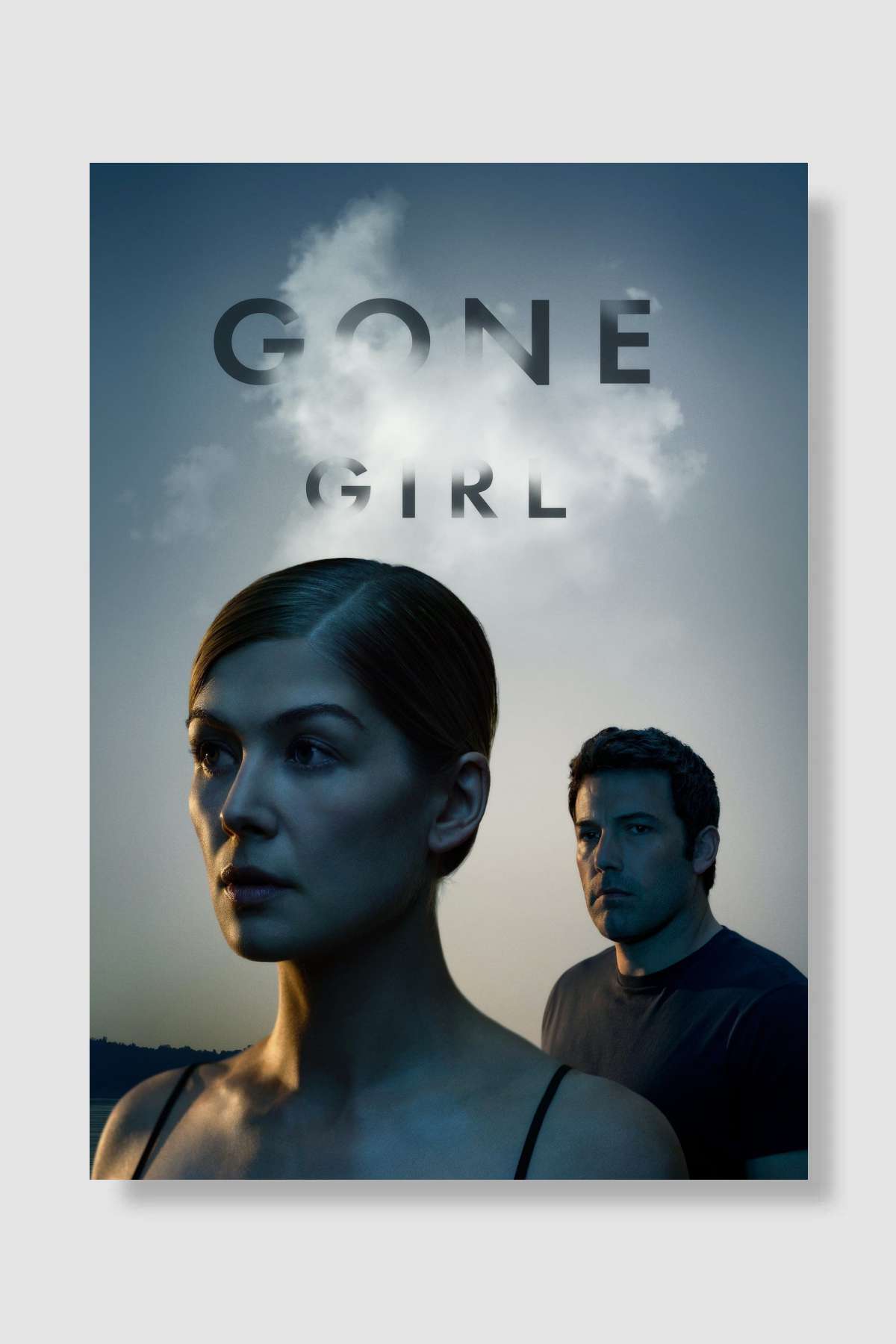 Kayıp Kız - Gone Girl Film Poster Çerçevesiz Yüksek Kalite Film Afiş Duvar Poster