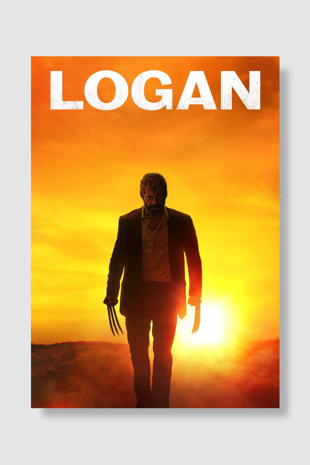 Logan: Wolverine - Logan Film Poster Çerçevesiz Yüksek Kalite Film Afiş Duvar Poster