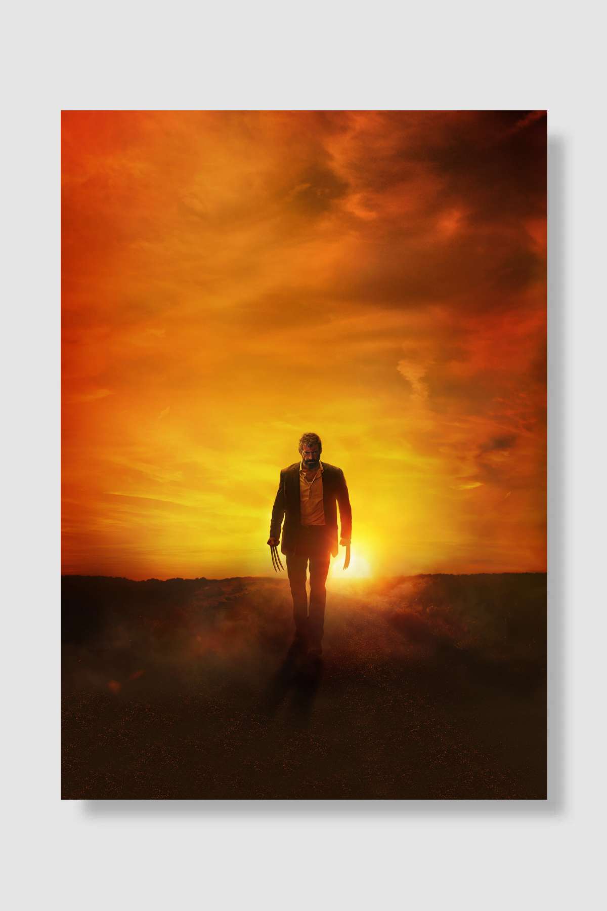 Logan: Wolverine - Logan Film Poster Çerçevesiz Yüksek Kalite Film Afiş Duvar Poster - En İyi Fiyatlarla