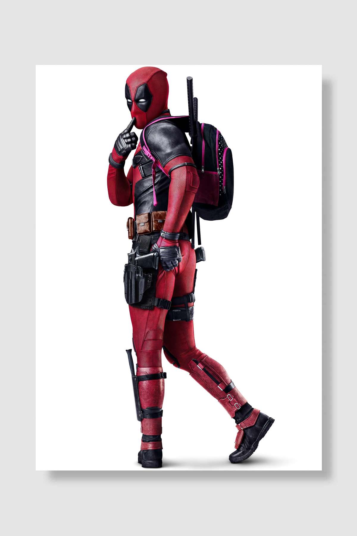 Deadpool Film Poster Çerçevesiz Yüksek Kalite Film Afiş Duvar Poster
