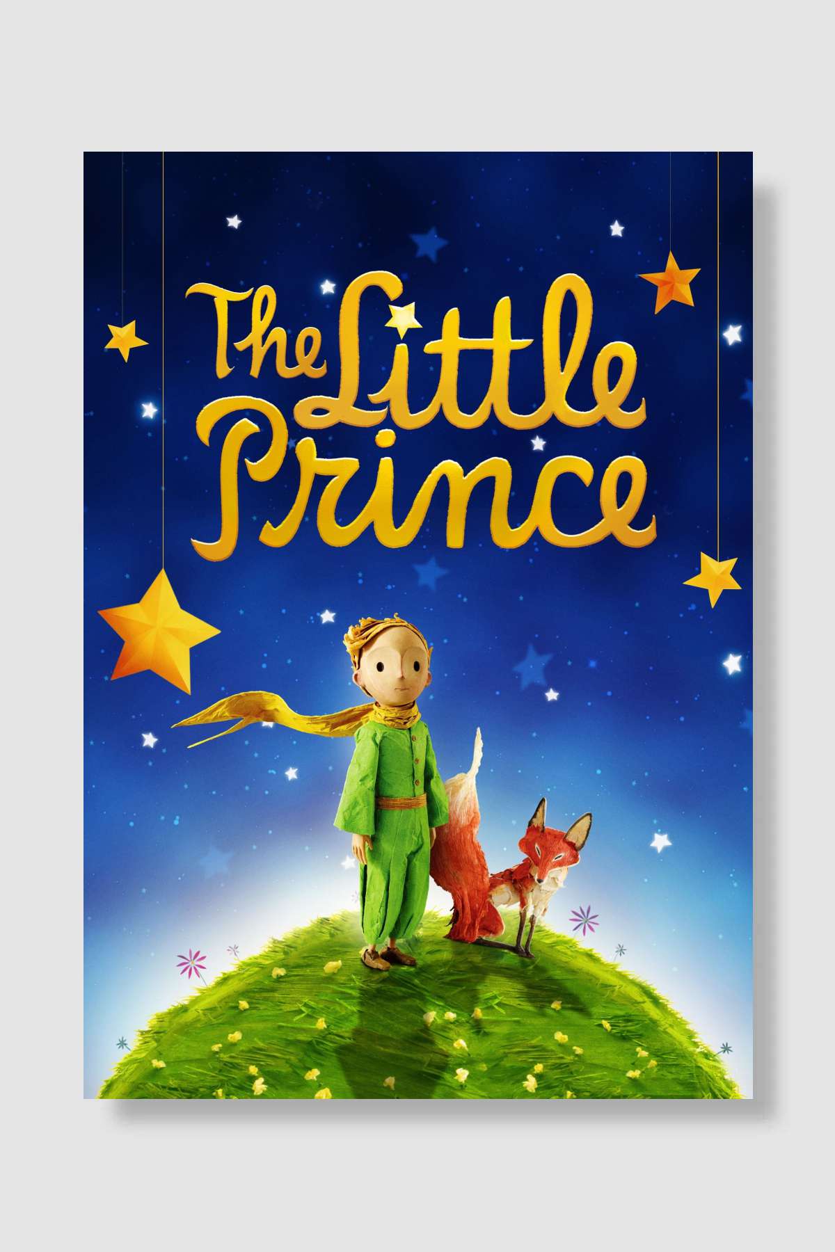 Küçük Prens - The Little Prince Film Poster Çerçevesiz Yüksek Kalite Film Afiş Duvar Poster