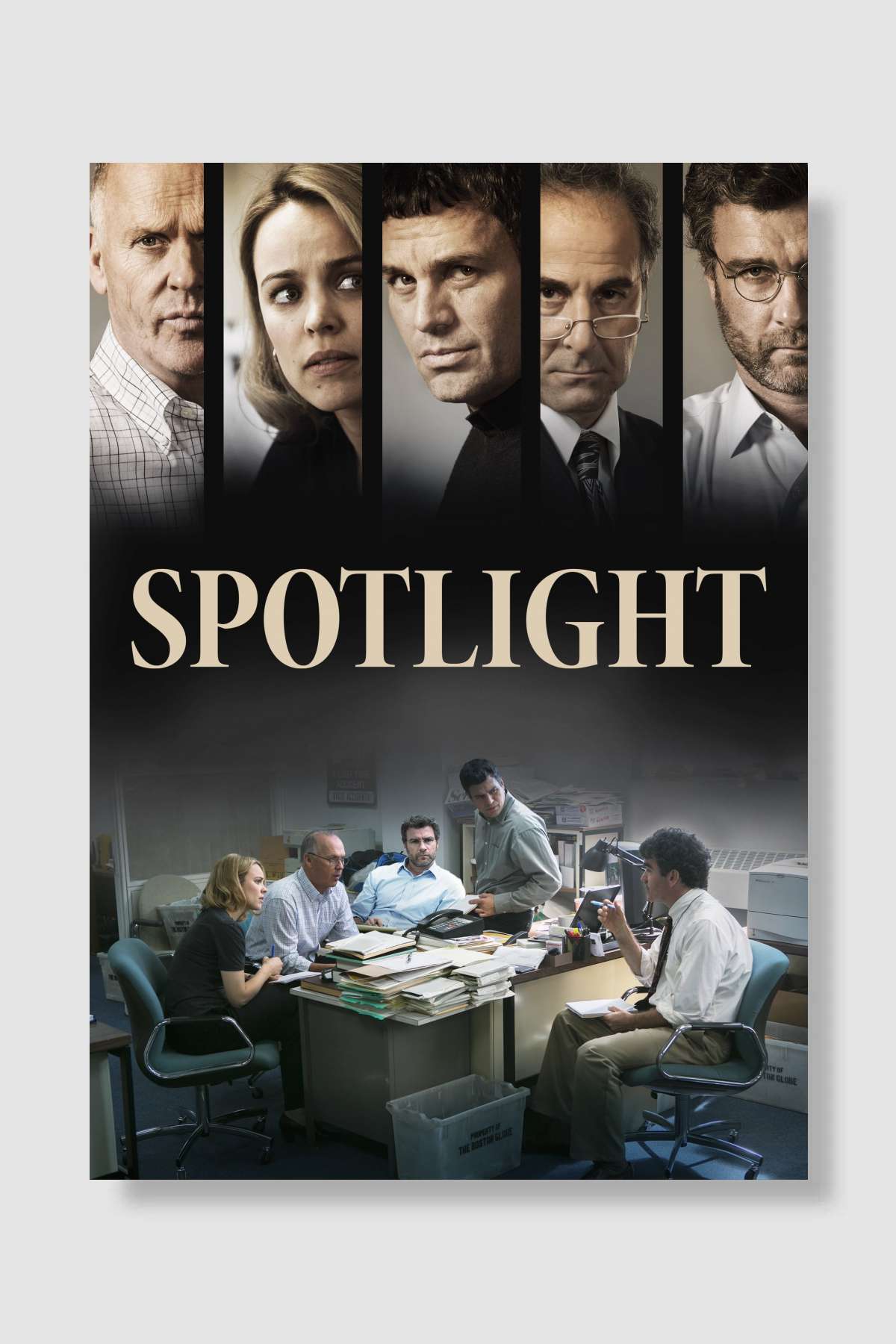 Spotlight Film Poster Çerçevesiz Yüksek Kalite Film Afiş Duvar Poster