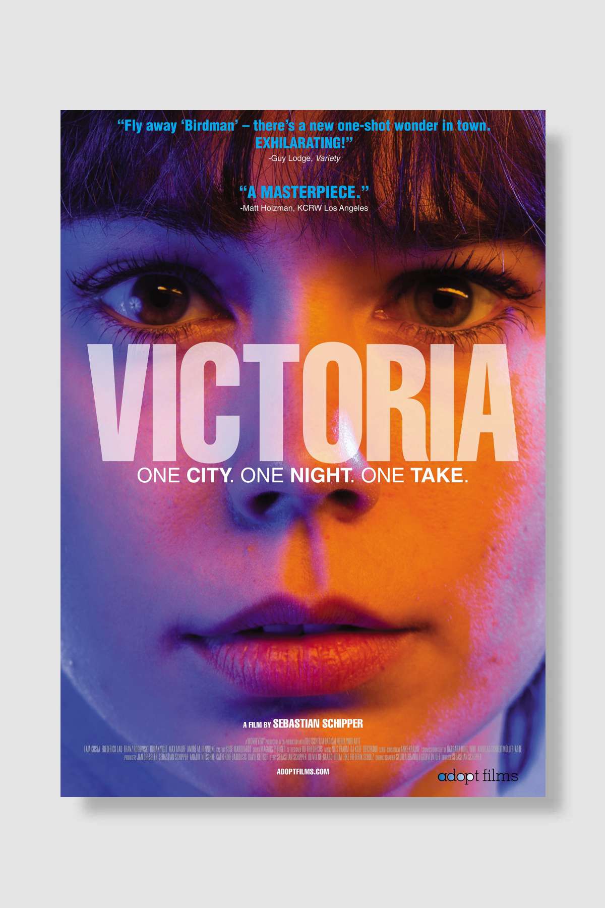 Victoria Film Poster Çerçevesiz Yüksek Kalite Film Afiş Duvar Poster