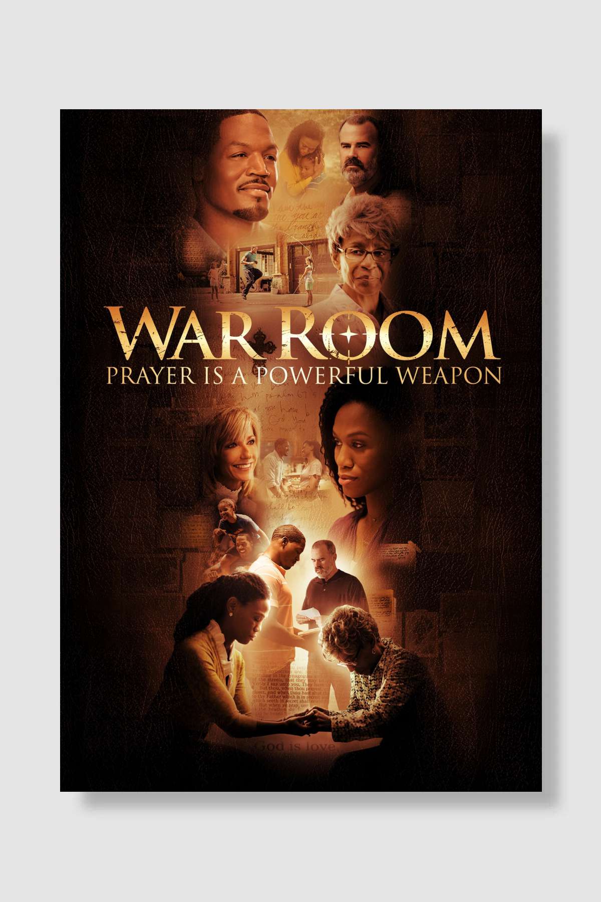 Savaş Odası - War Room Film Poster Çerçevesiz Yüksek Kalite Film Afiş Duvar Poster