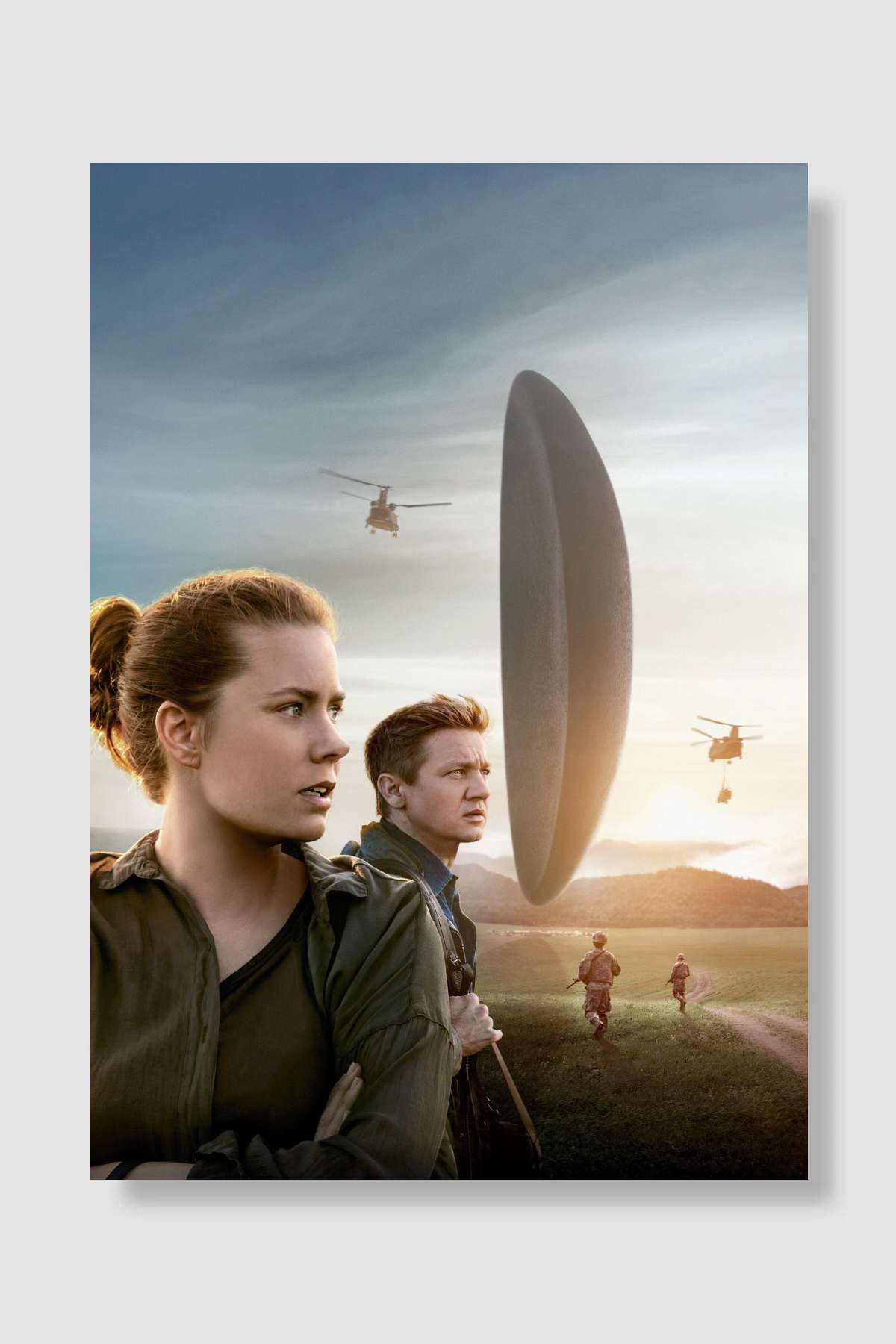 Geliş - Arrival Film Poster Çerçevesiz Yüksek Kalite Film Afiş Duvar Poster - En İyi Fiyatlarla