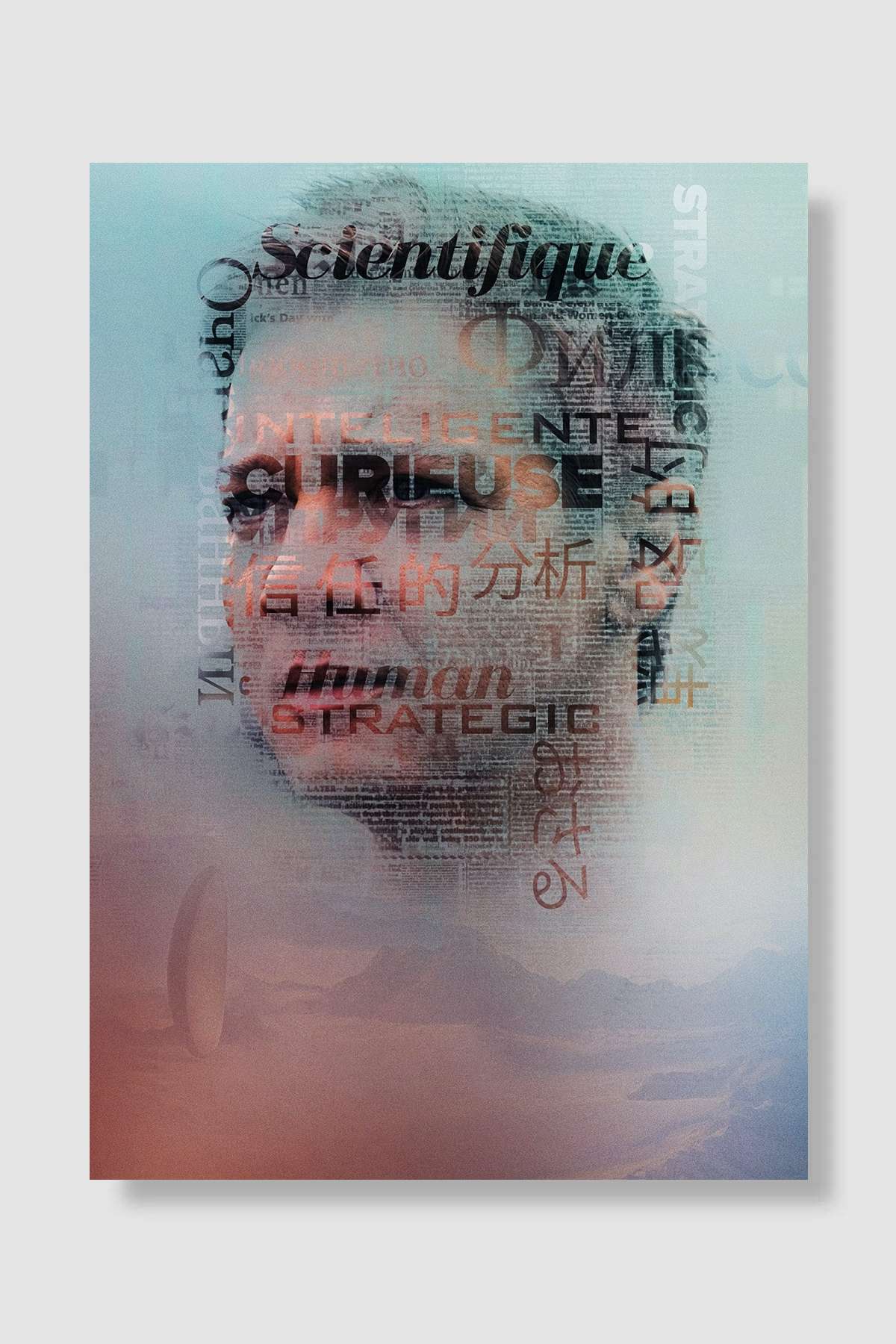 Geliş - Arrival Film Poster Çerçevesiz Yüksek Kalite Film Afiş Duvar Poster