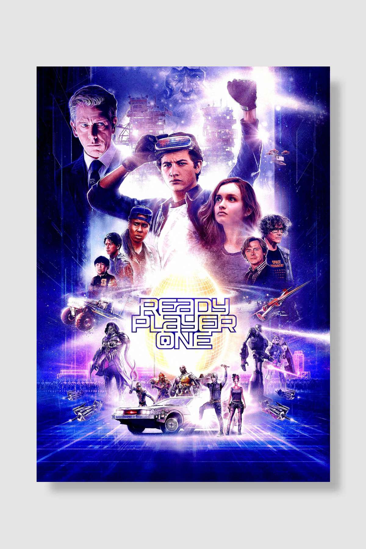 Başlat: Ready Player One - Ready Player One Film Poster Çerçevesiz Yüksek Kalite Film Afiş Duvar Poster