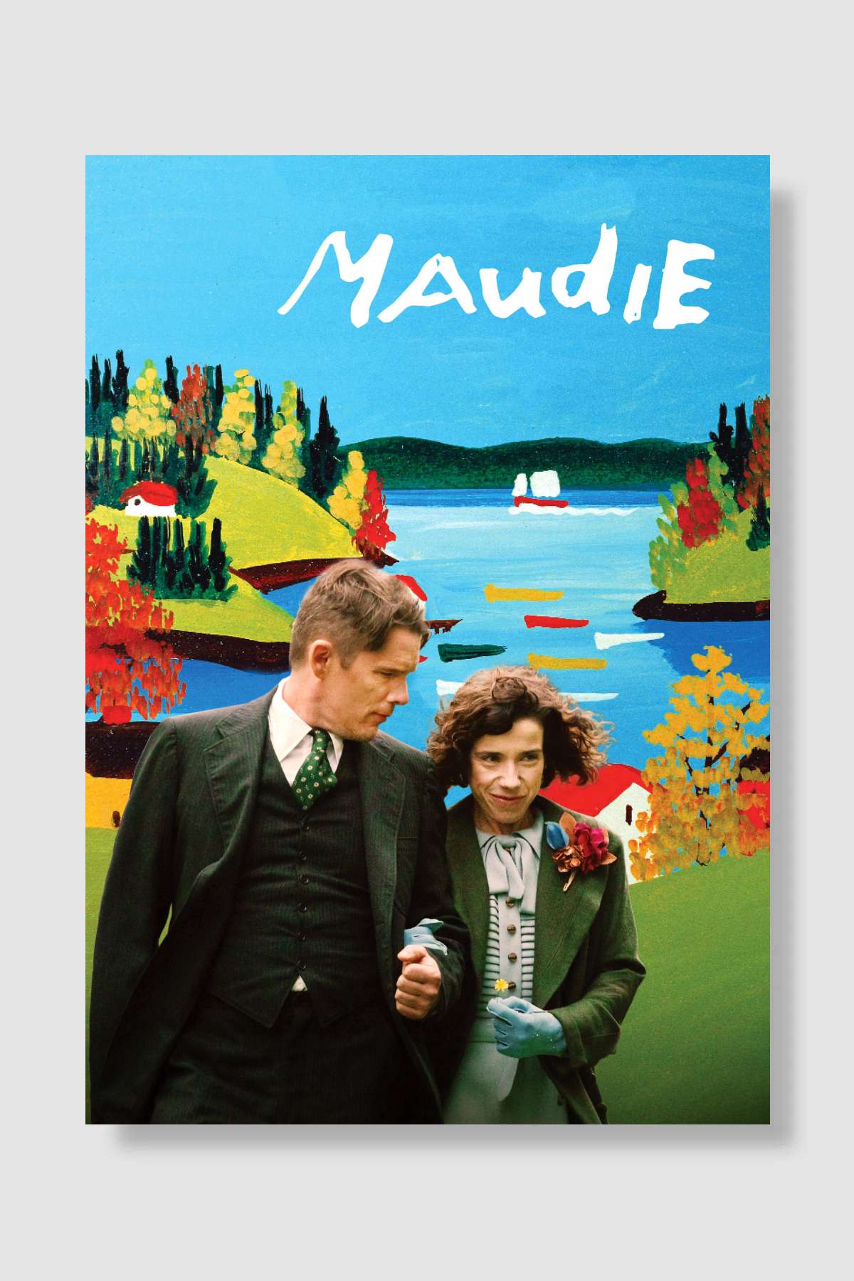 Maudie Film Poster Çerçevesiz Yüksek Kalite Film Afiş Duvar Poster