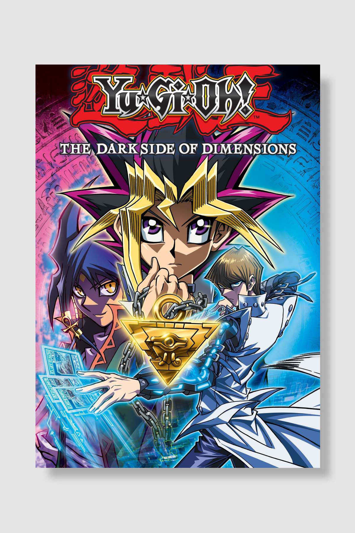 遊☆戯☆王 THE DARK SIDE OF DIMENSIONS Film Poster Çerçevesiz Yüksek Kalite Film Afiş Duvar Poster