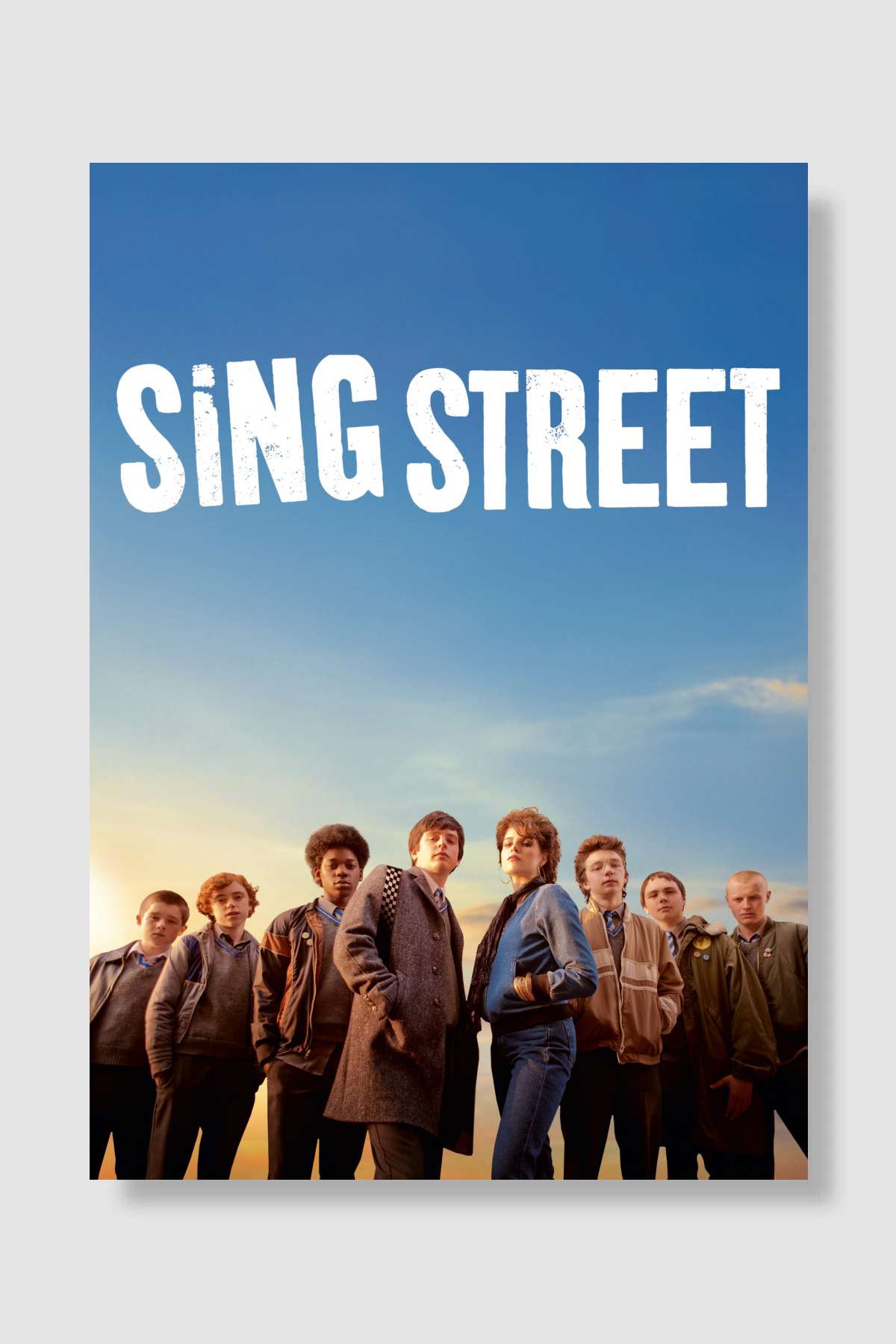 Sing Street Film Poster Çerçevesiz Yüksek Kalite Film Afiş Duvar Poster