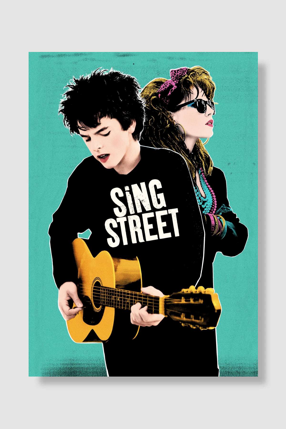 Sing Street Film Poster Çerçevesiz Yüksek Kalite Film Afiş Duvar Poster