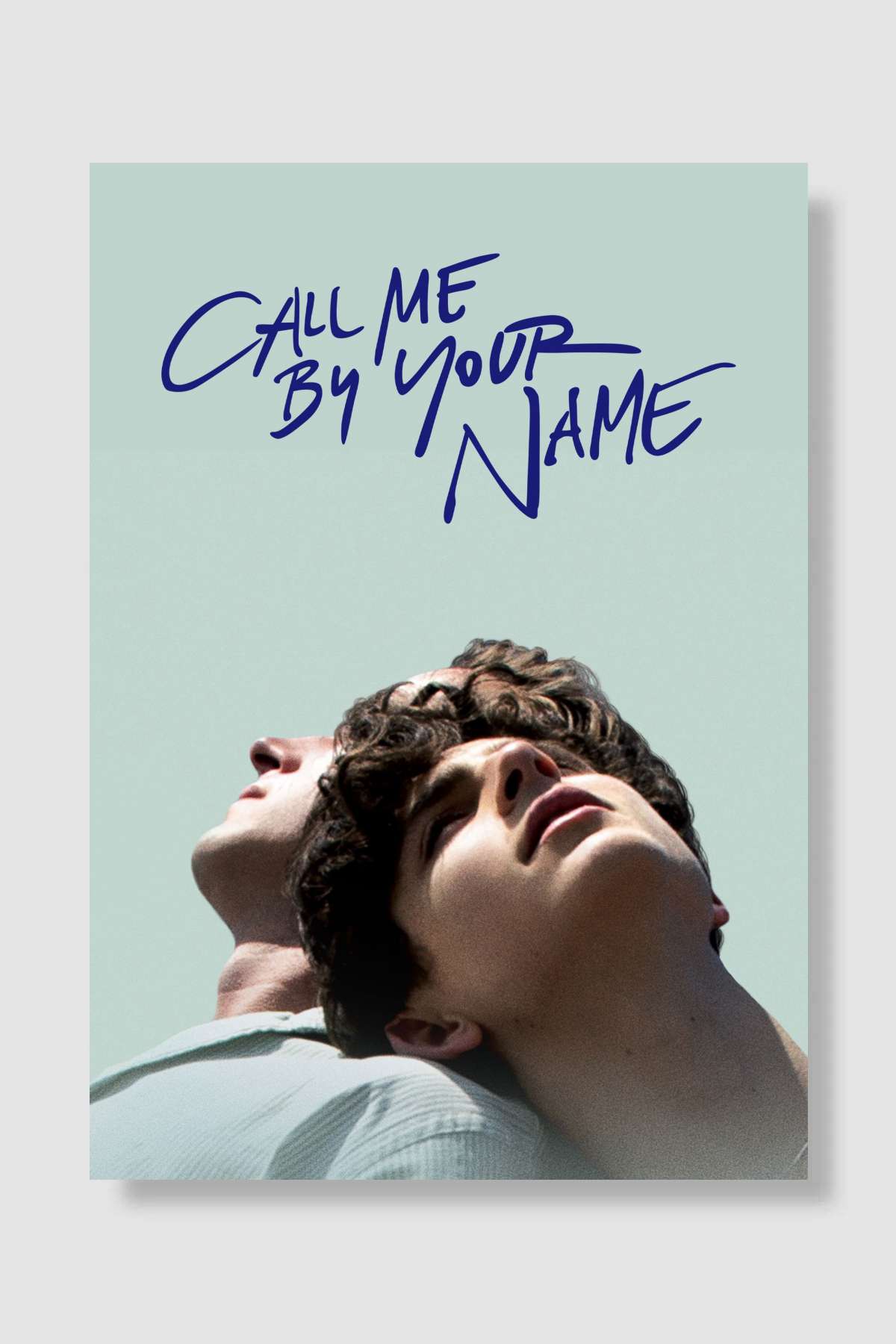 Beni Adınla Çağır - Call Me by Your Name Film Poster Çerçevesiz Yüksek Kalite Film Afiş Duvar Poster