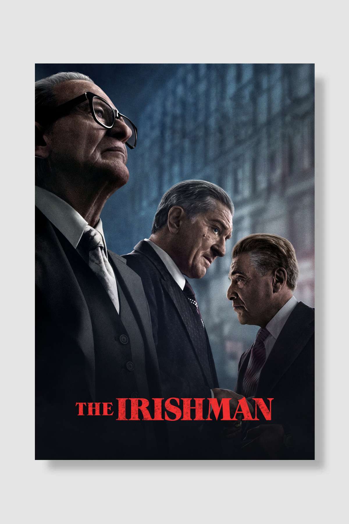 The Irishman Film Poster Çerçevesiz Yüksek Kalite Film Afiş Duvar Poster