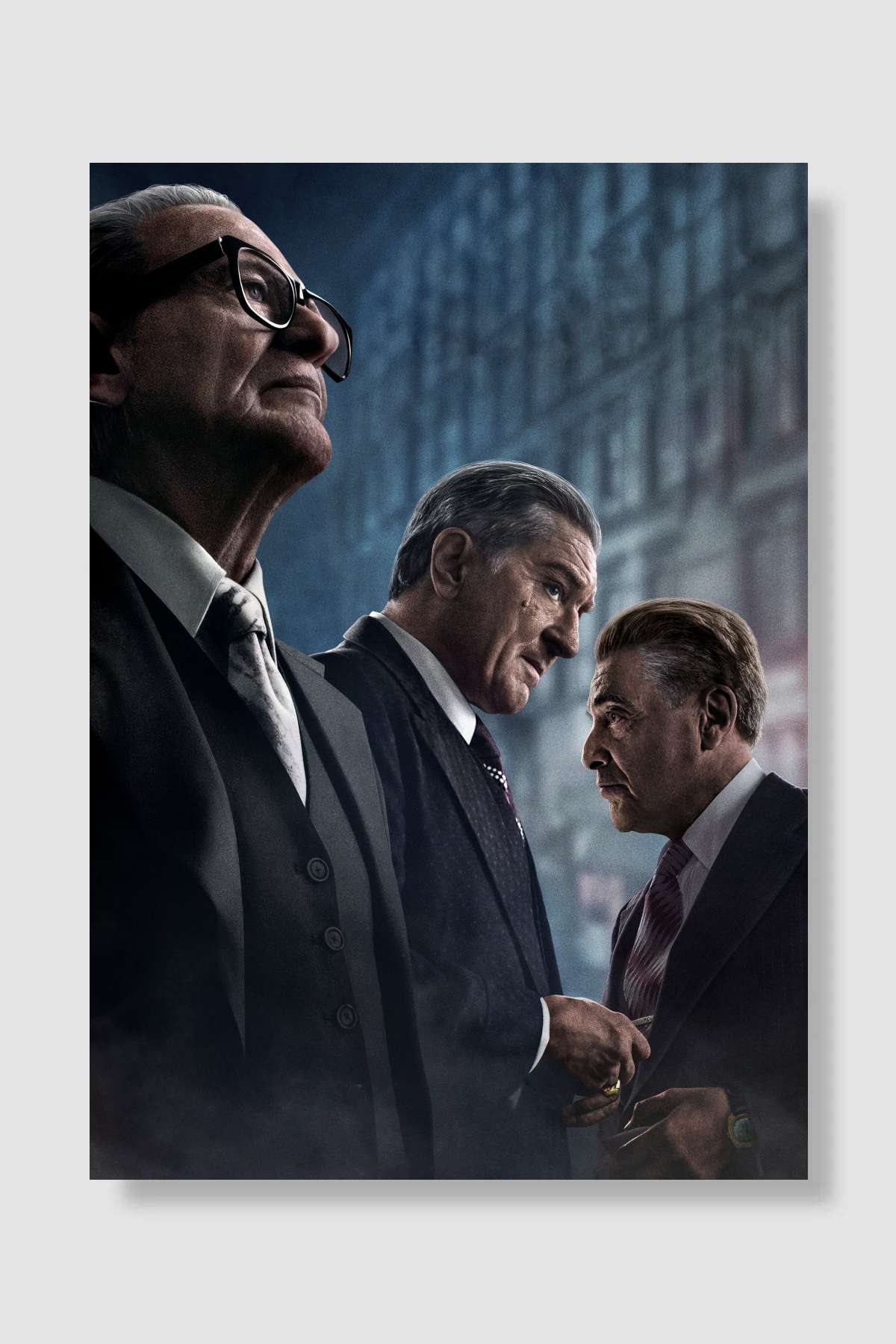 The Irishman Film Poster Çerçevesiz Yüksek Kalite Film Afiş Duvar Poster