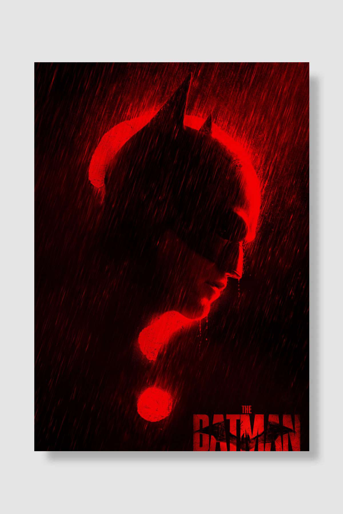 The Batman Film Poster Çerçevesiz Yüksek Kalite Film Afiş Duvar Poster