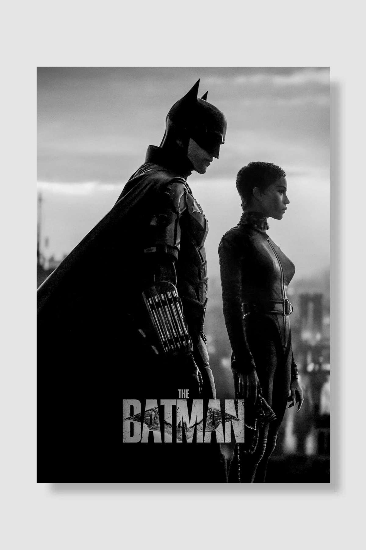 The Batman Film Poster Çerçevesiz Yüksek Kalite Film Afiş Duvar Poster - En İyi Fiyatlarla
