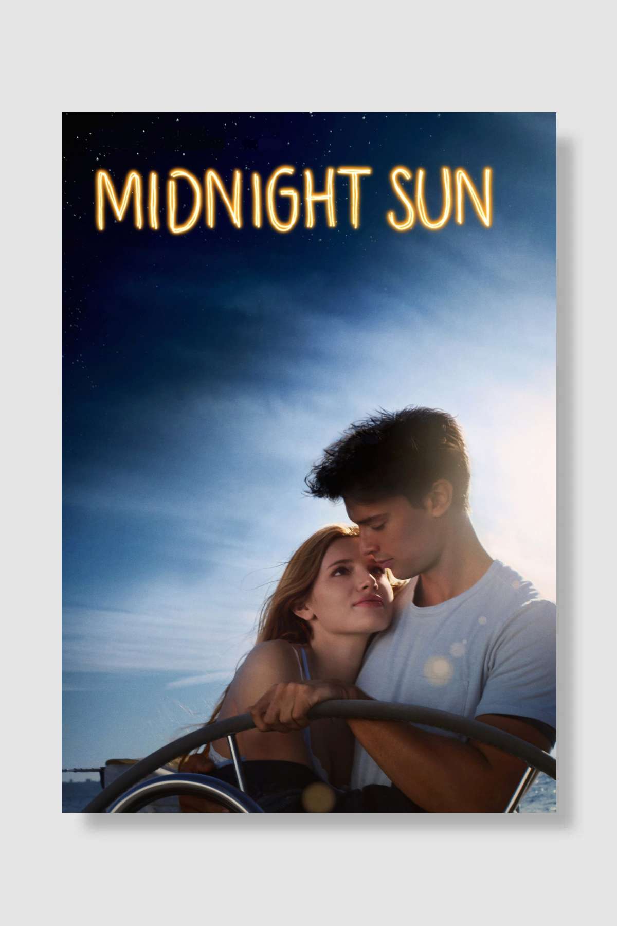 Midnight Sun Film Poster Çerçevesiz Yüksek Kalite Film Afiş Duvar Poster