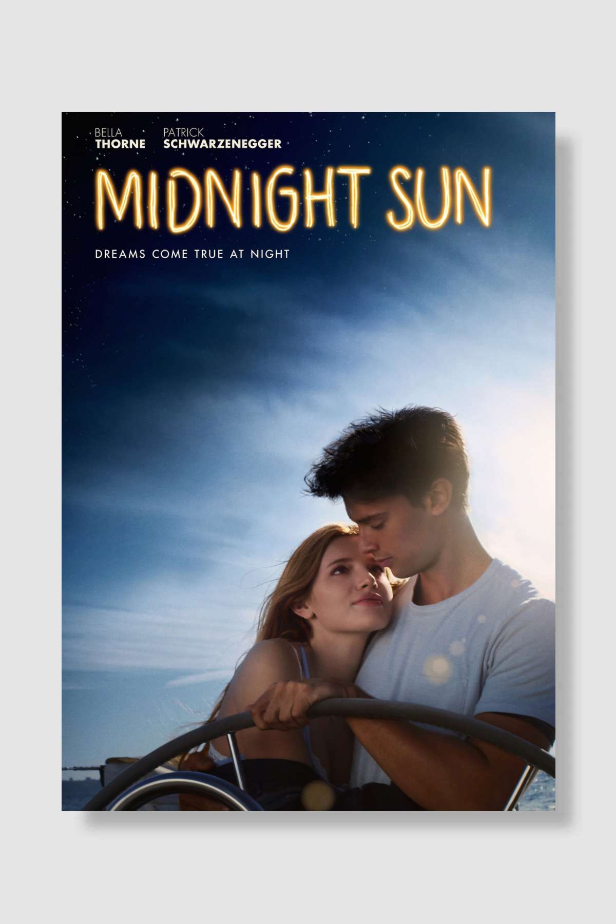 Midnight Sun Film Poster Çerçevesiz Yüksek Kalite Film Afiş Duvar Poster