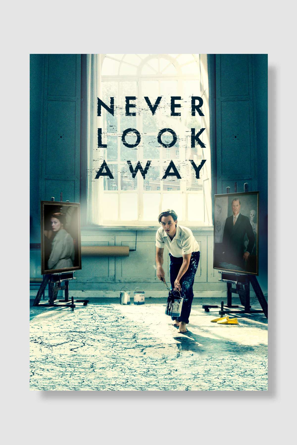 Asla Gözlerini Kaçırma - Werk ohne Autor Film Poster Çerçevesiz Yüksek Kalite Film Afiş Duvar Poster - En İyi Fiyatlarla