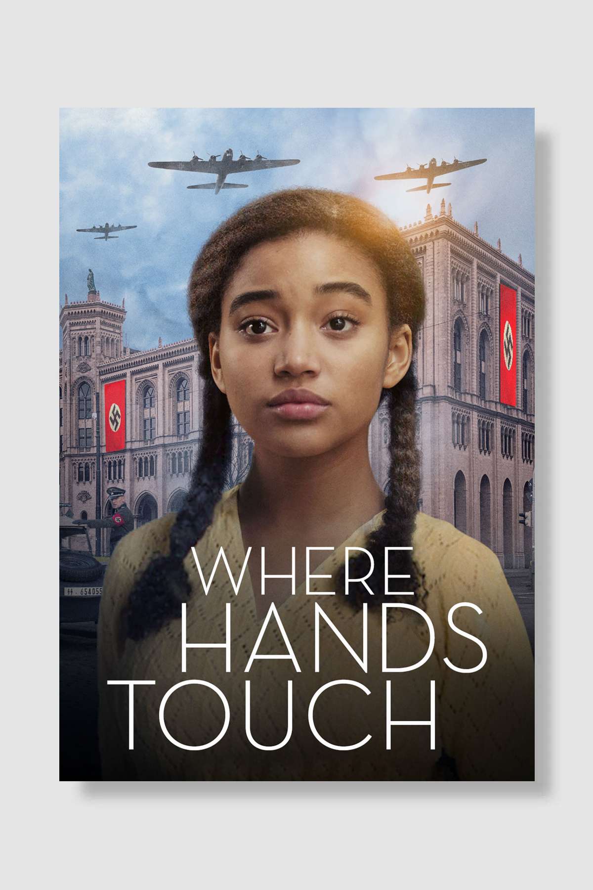 Zor Zamanlarda Aşk - Where Hands Touch Film Poster Çerçevesiz Yüksek Kalite Film Afiş Duvar Poster