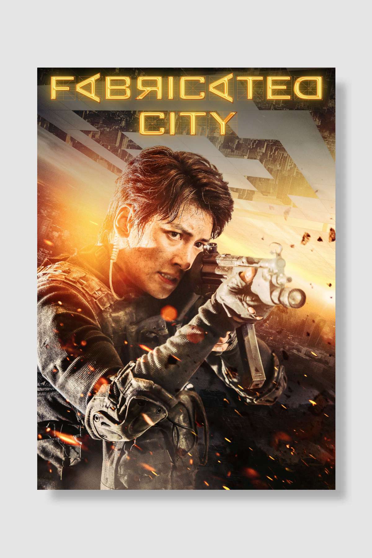 Fabricated City - 조작된 도시 Film Poster Çerçevesiz Yüksek Kalite Film Afiş Duvar Poster