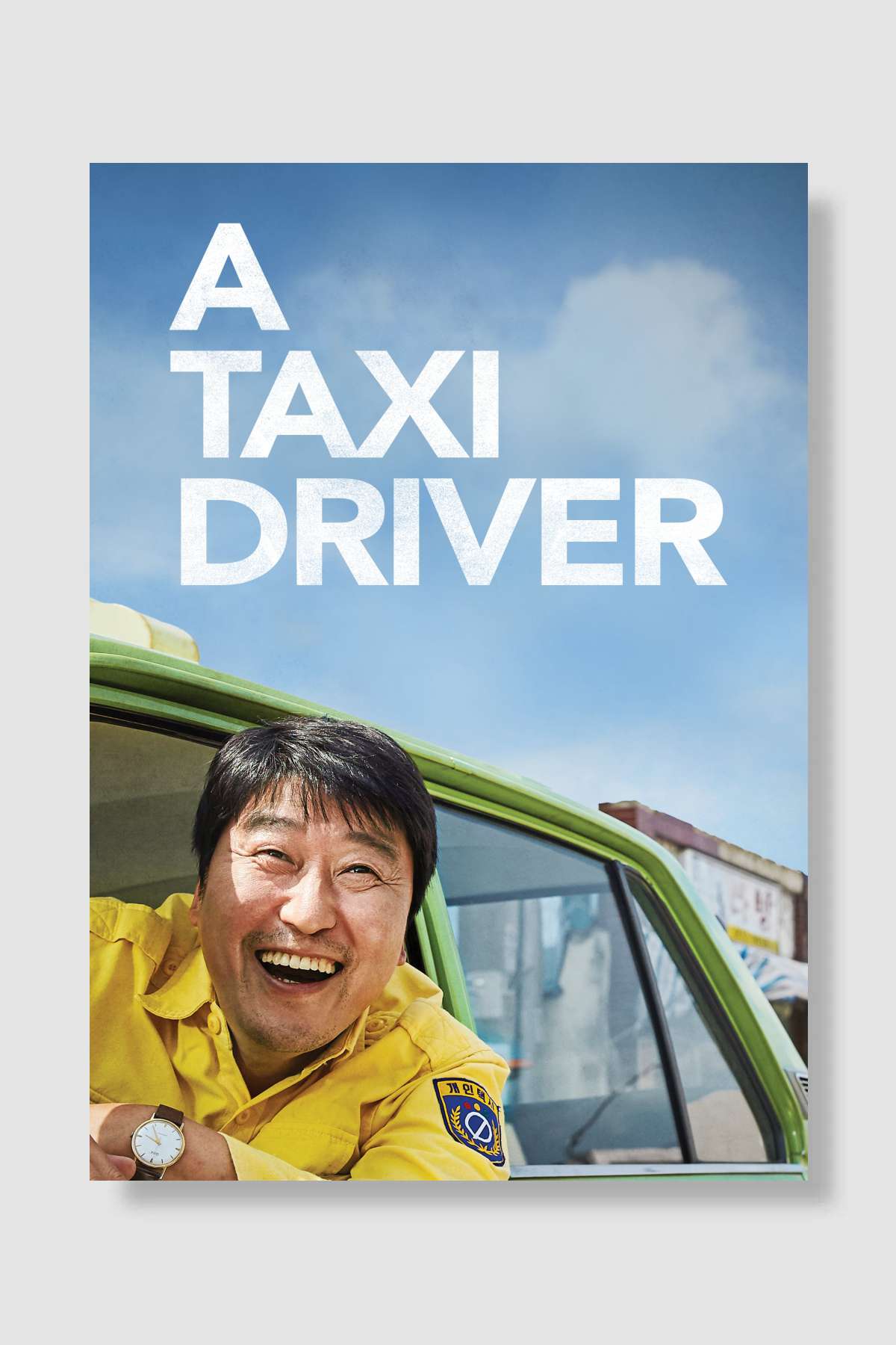 Woonjunsa Taksi - 택시운전사 Film Poster Çerçevesiz Yüksek Kalite Film Afiş Duvar Poster