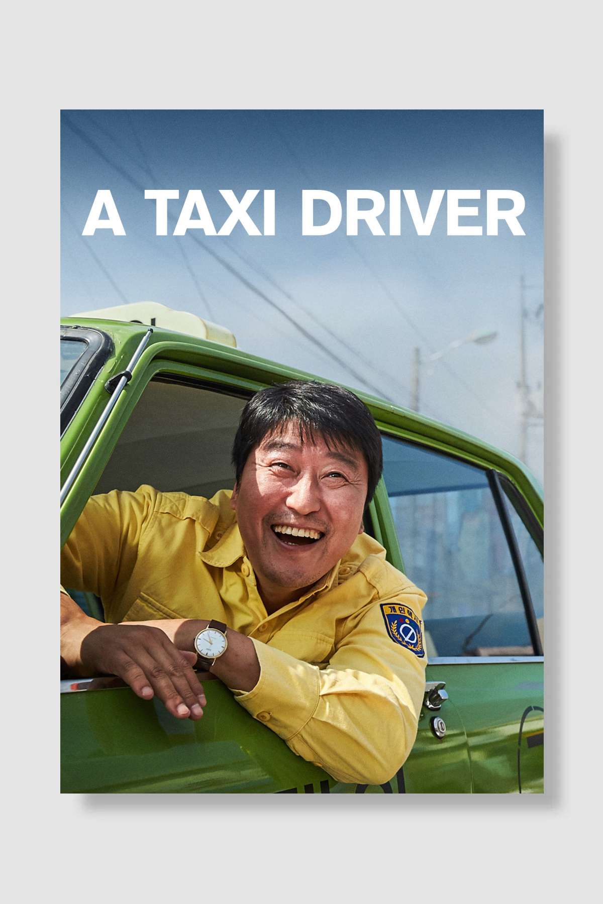 Woonjunsa Taksi - 택시운전사 Film Poster Çerçevesiz Yüksek Kalite Film Afiş Duvar Poster