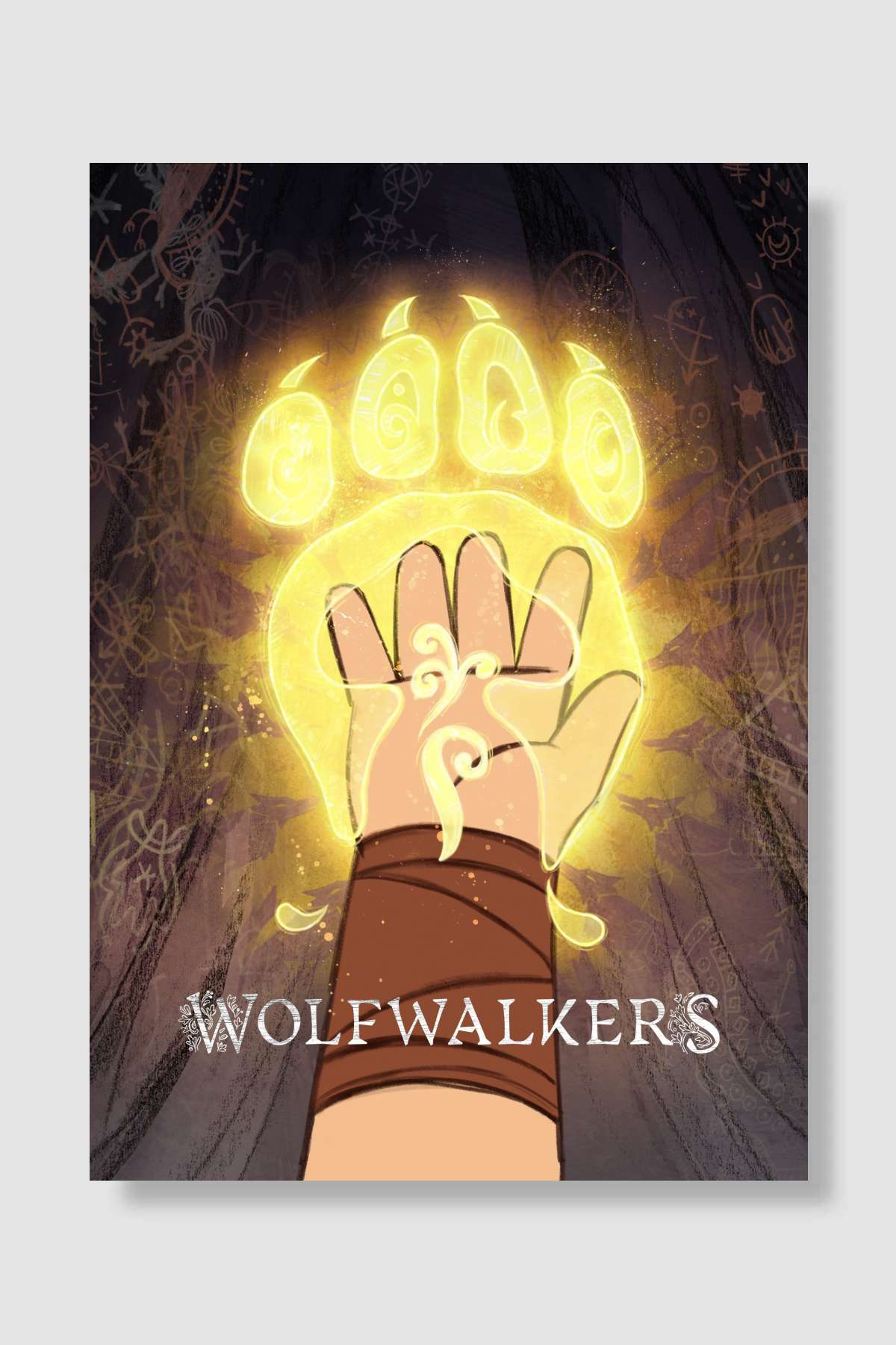 Wolfwalkers Film Poster Çerçevesiz Yüksek Kalite Film Afiş Duvar Poster