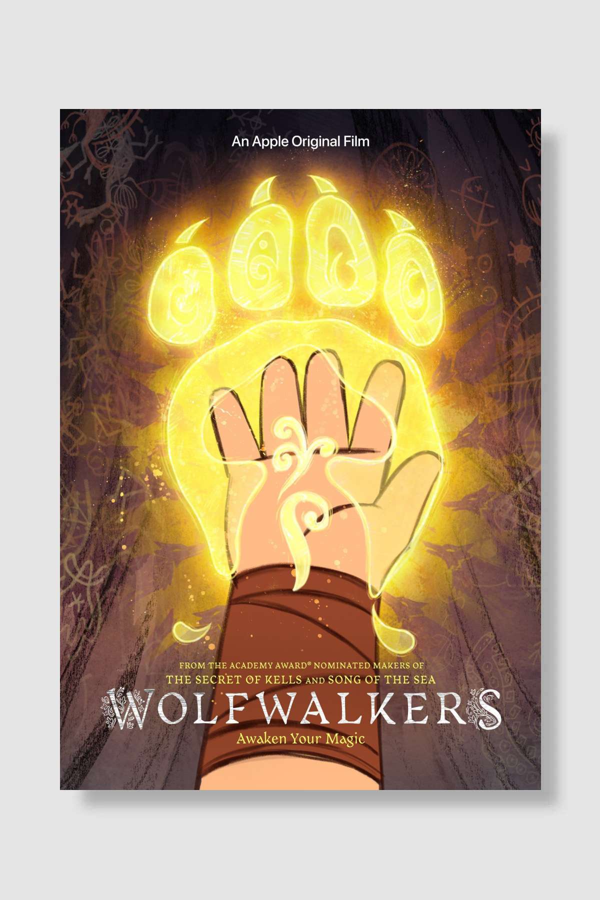 Wolfwalkers Film Poster Çerçevesiz Yüksek Kalite Film Afiş Duvar Poster
