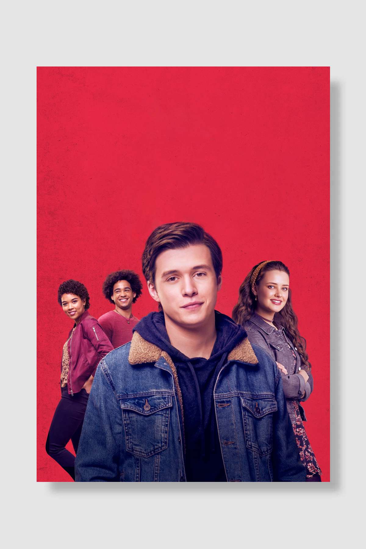 Sevgiler, Simon - Love, Simon Film Poster Çerçevesiz Yüksek Kalite Film Afiş Duvar Poster