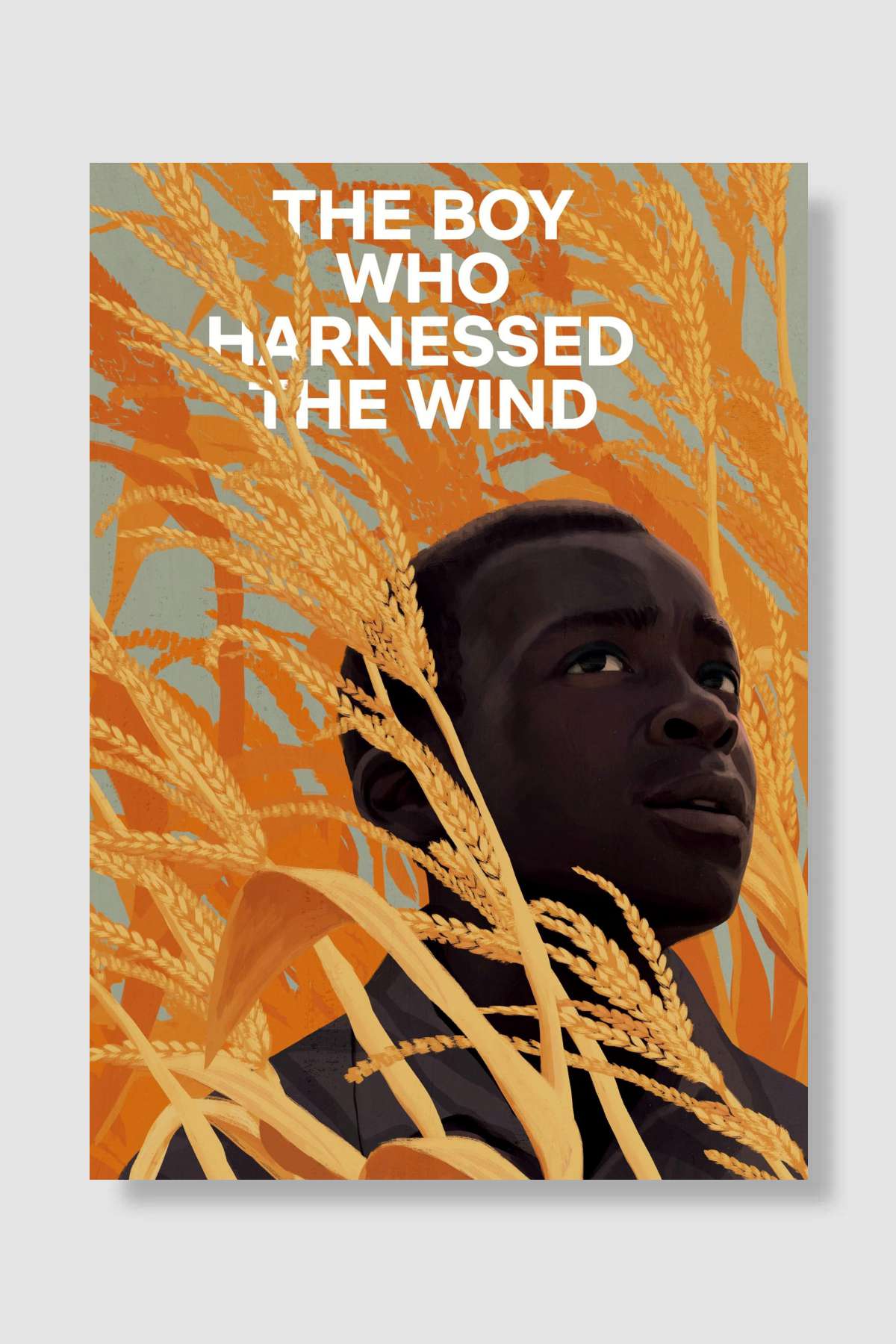 Rüzgarı Dizginleyen Çocuk - The Boy Who Harnessed the Wind Film Poster Çerçevesiz Yüksek Kalite Film Afiş Duvar Poster