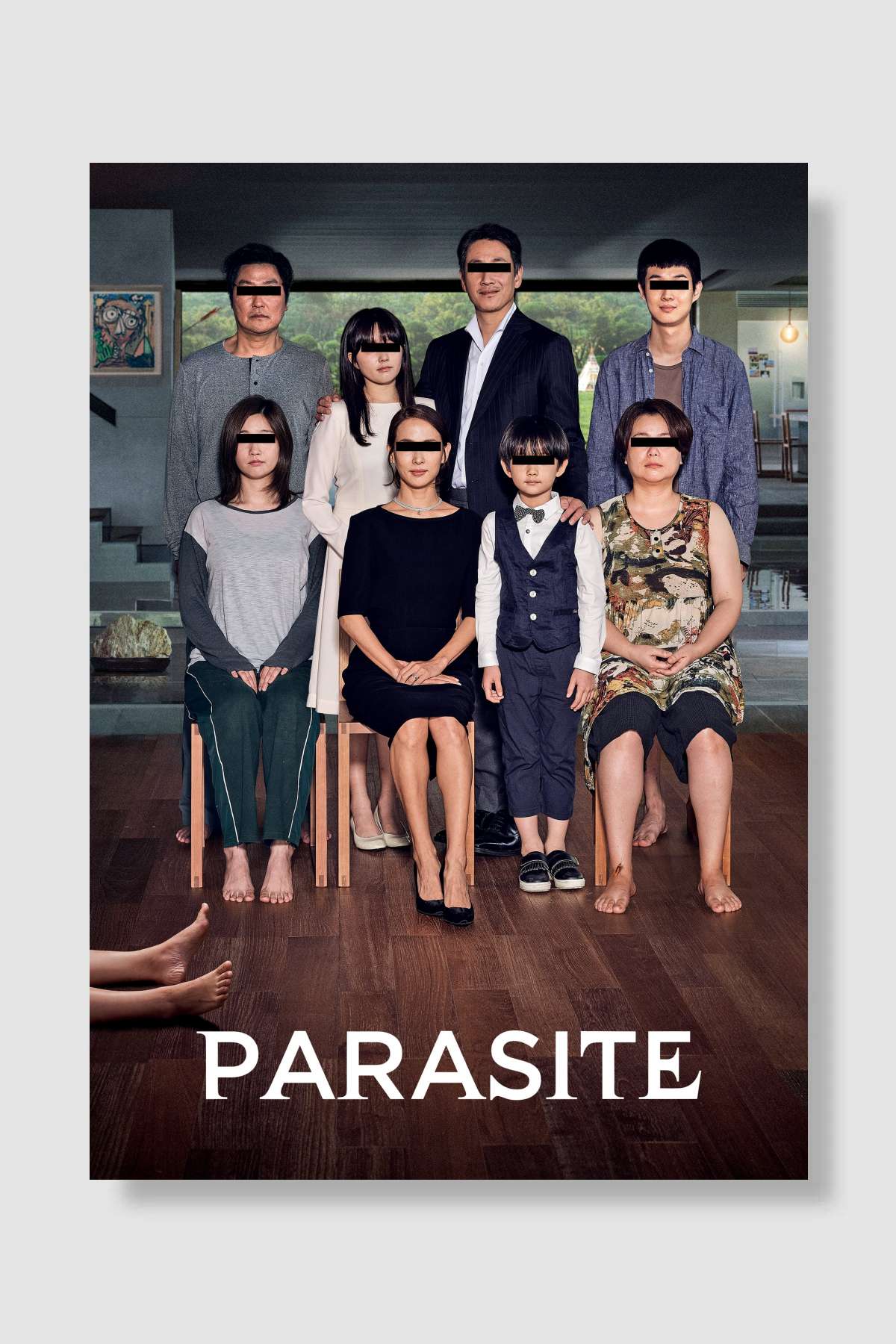 Parazit - 기생충 Film Poster Çerçevesiz Yüksek Kalite Film Afiş Duvar Poster