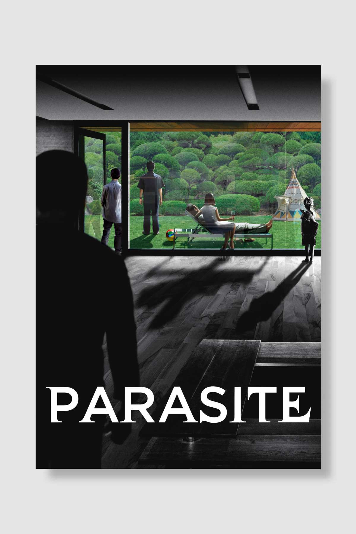 Parazit - 기생충 Film Poster Çerçevesiz Yüksek Kalite Film Afiş Duvar Poster