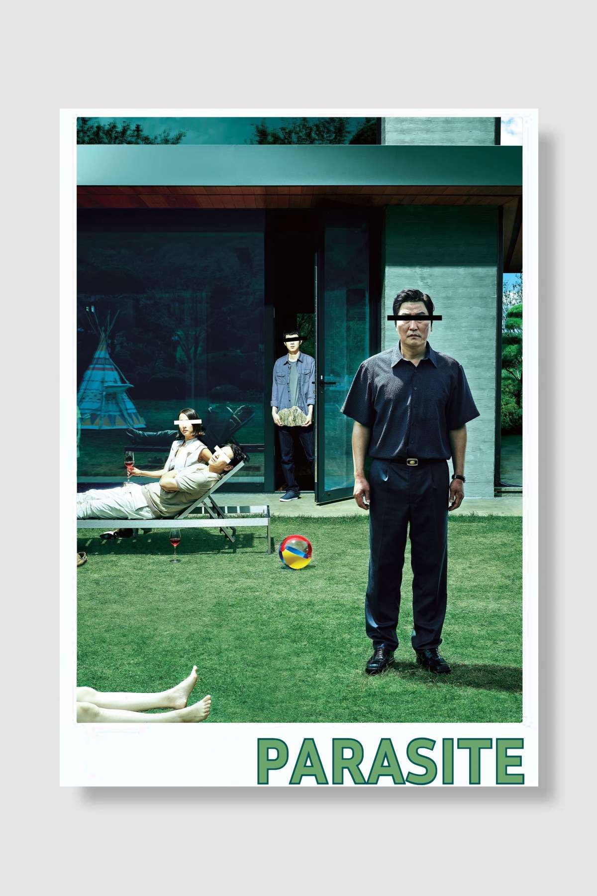 Parazit - 기생충 Film Poster Çerçevesiz Yüksek Kalite Film Afiş Duvar Poster