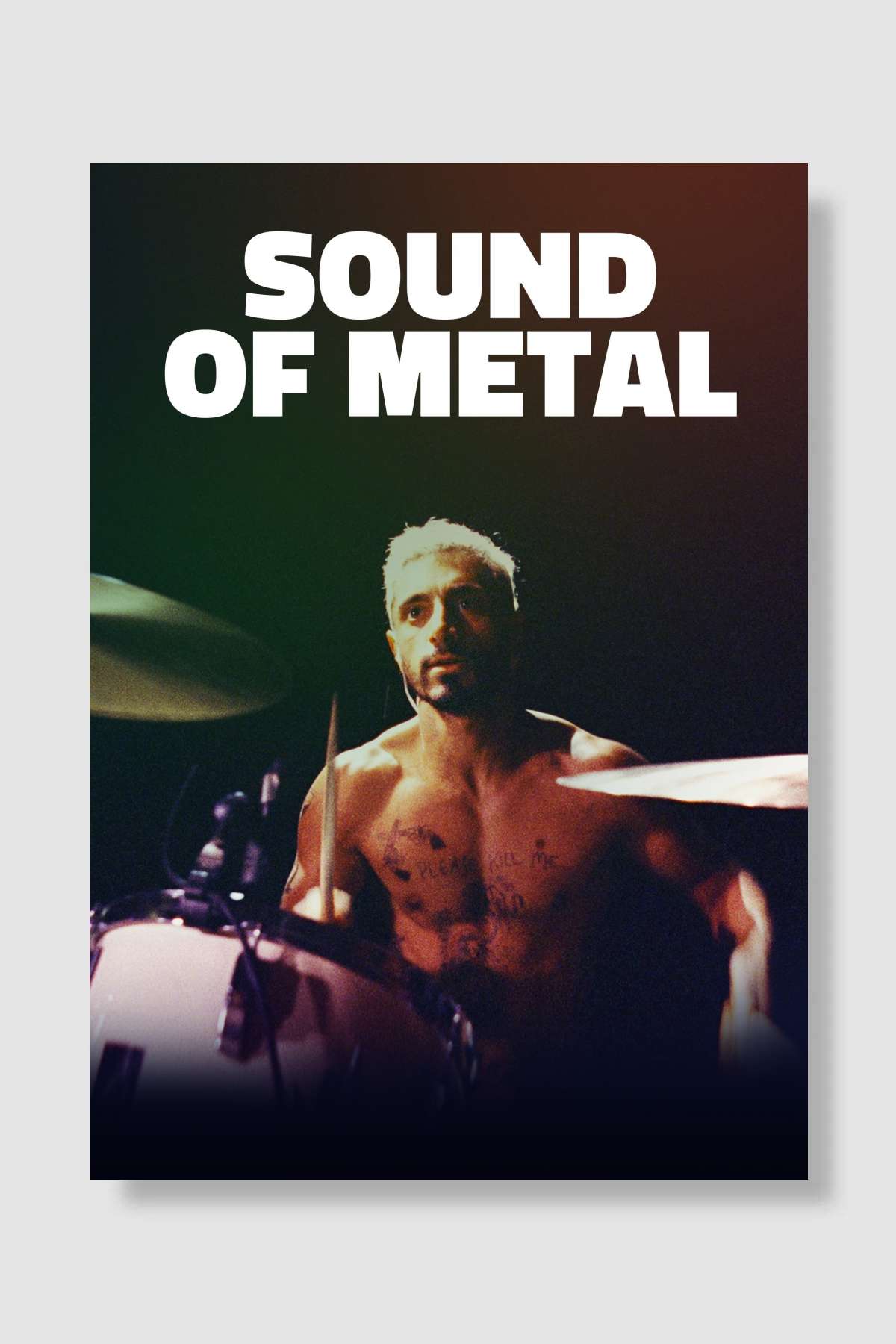 Sound of Metal Film Poster Çerçevesiz Yüksek Kalite Film Afiş Duvar Poster - En İyi Fiyatlarla