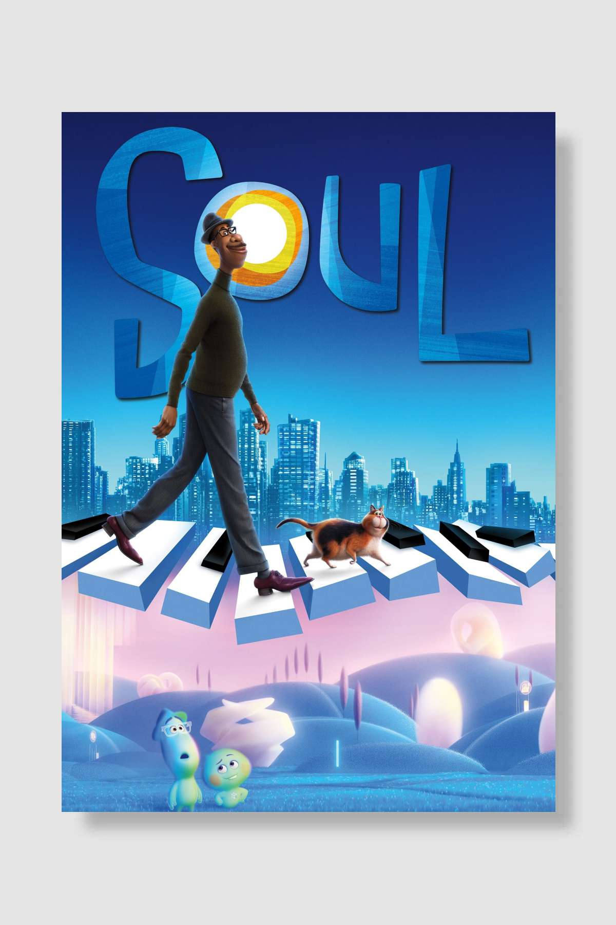 Soul Film Poster Çerçevesiz Yüksek Kalite Film Afiş Duvar Poster
