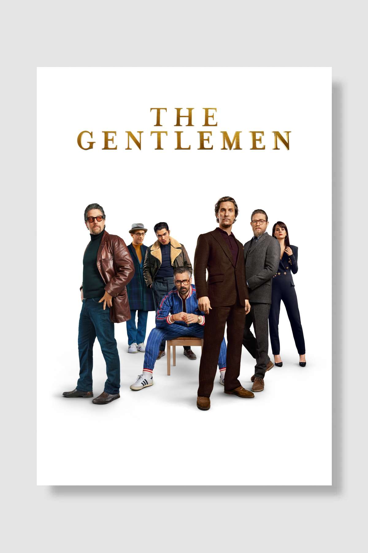 The Gentlemen Film Poster Çerçevesiz Yüksek Kalite Film Afiş Duvar Poster
