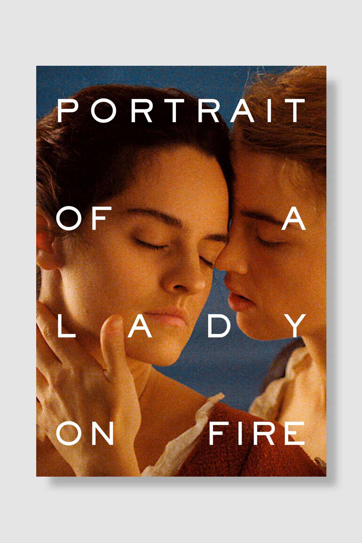 Alev Almış Bir Genç Kızın Portresi - Portrait de la jeune fille en feu Film Poster Çerçevesiz Yüksek Kalite Film Afiş Duvar Poster