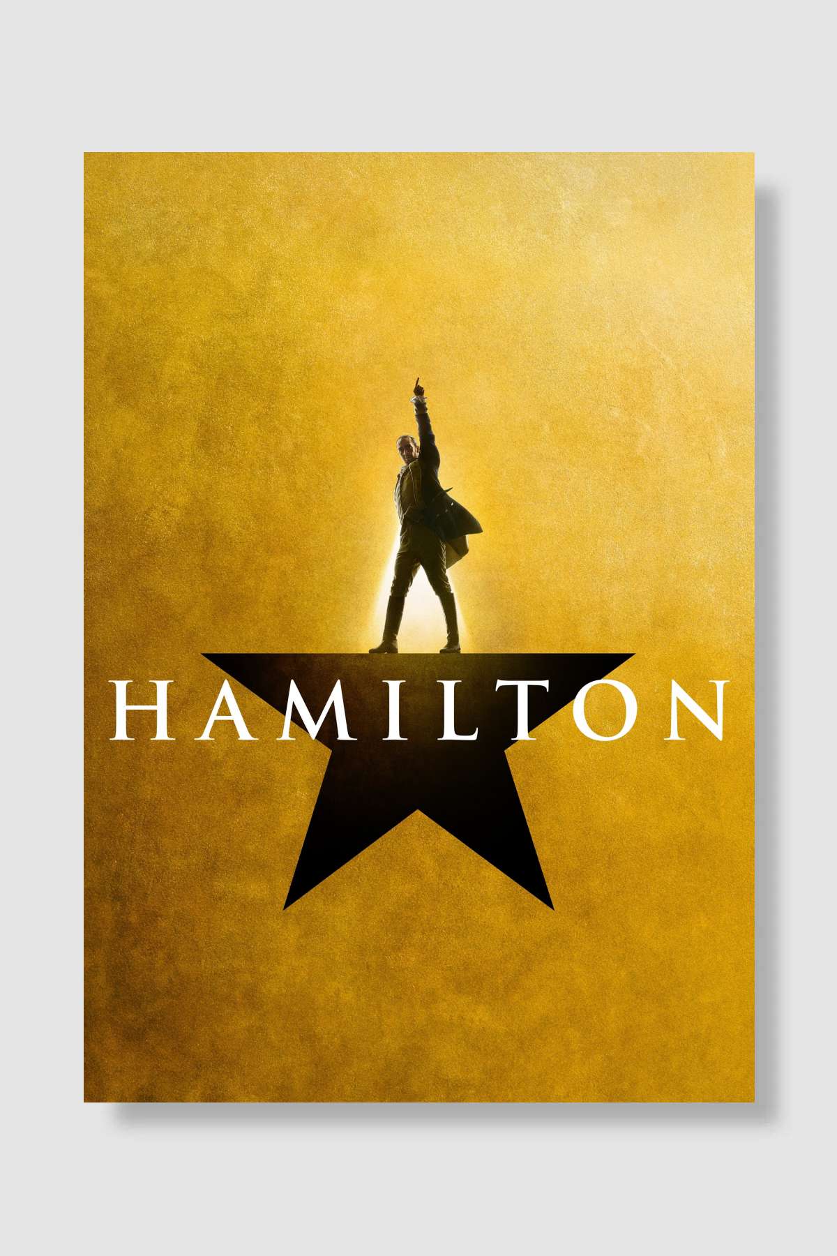 Hamilton Film Poster Çerçevesiz Yüksek Kalite Film Afiş Duvar Poster