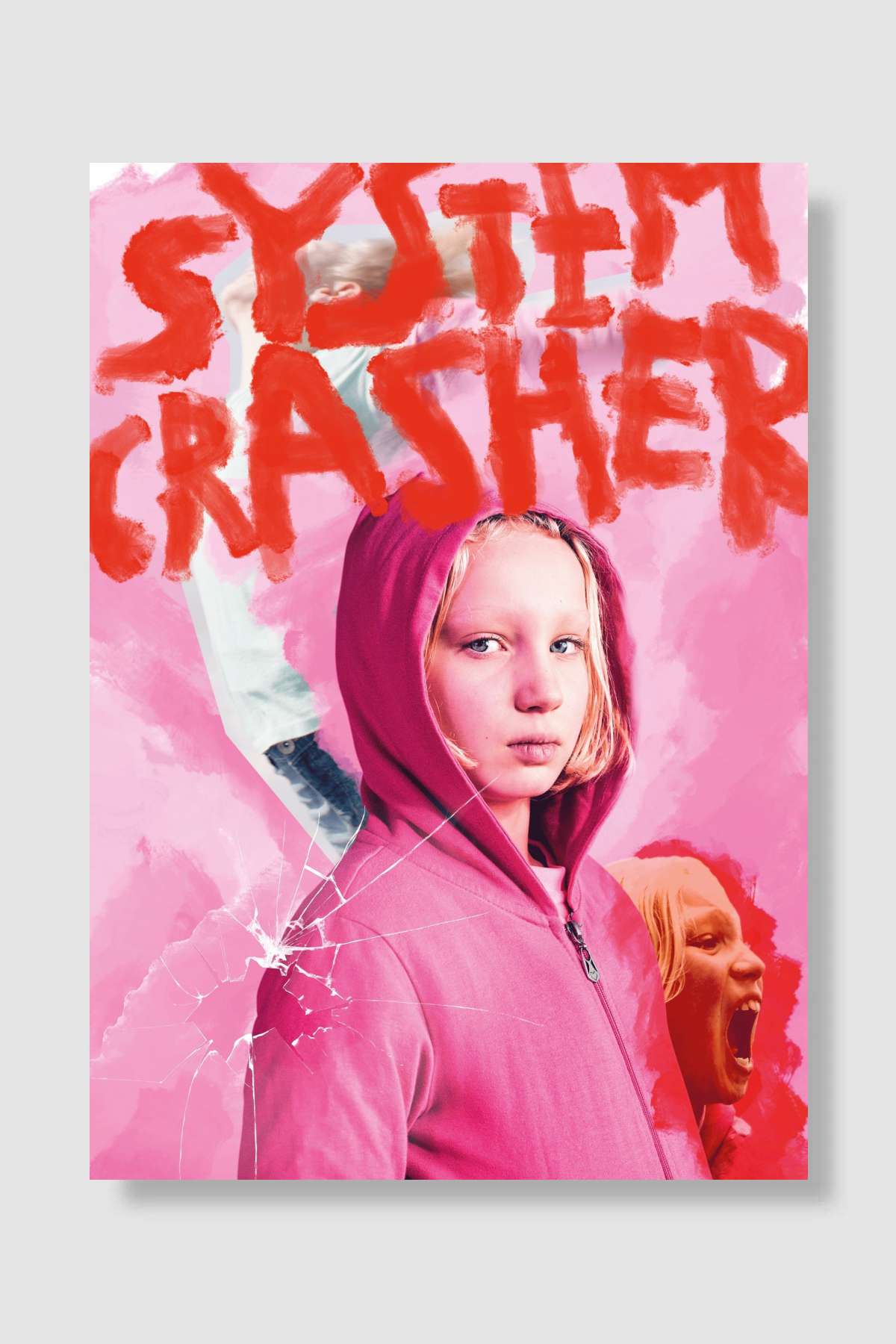 Oyunbozan - Systemsprenger Film Poster Çerçevesiz Yüksek Kalite Film Afiş Duvar Poster