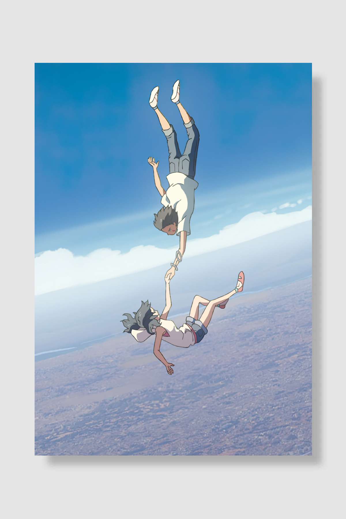 Tenki no Ko - 天気の子 Film Poster Çerçevesiz Yüksek Kalite Film Afiş Duvar Poster