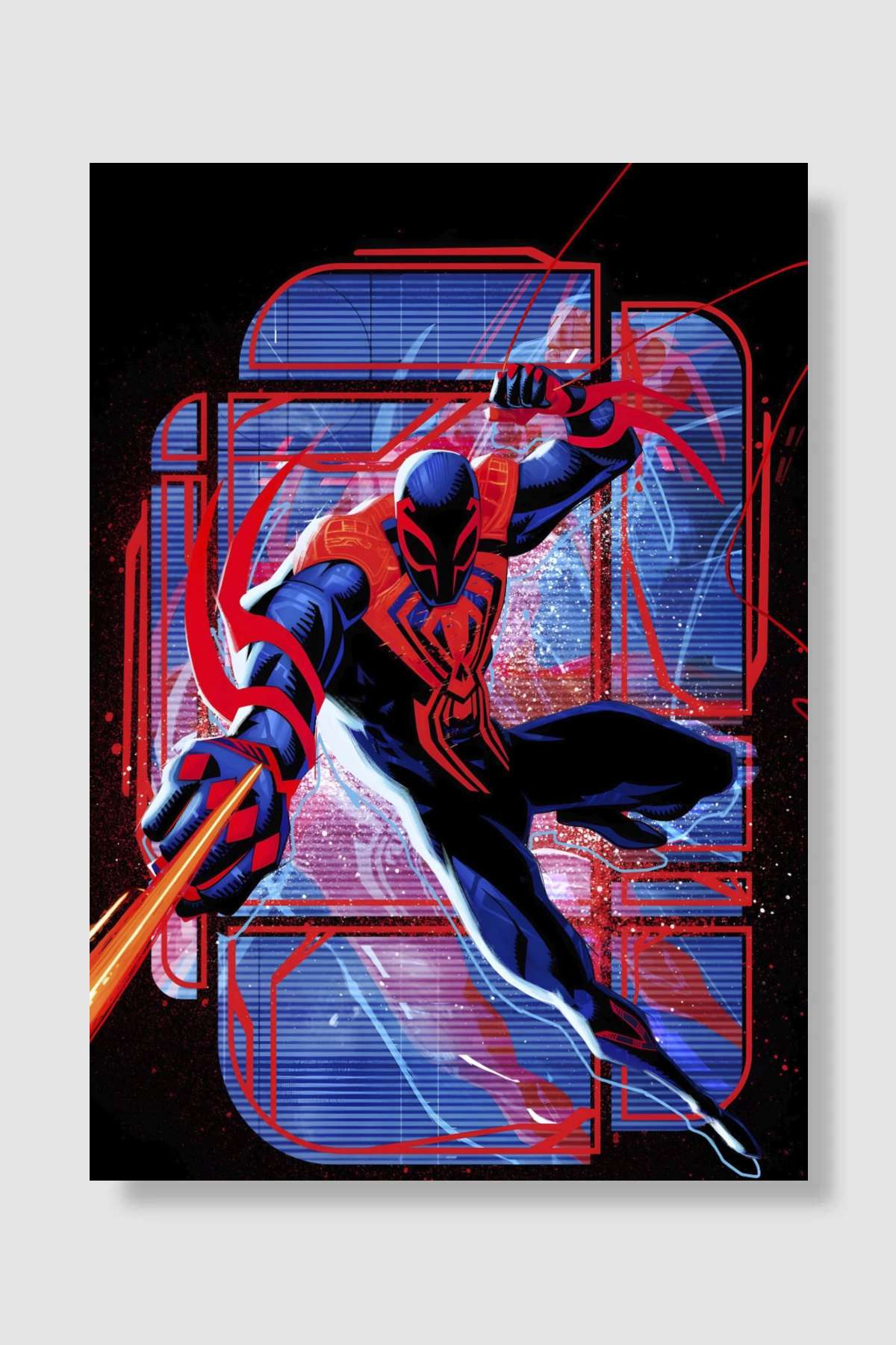 Örümcek-Adam: Örümcek-Evrenine Geçiş - Spider-Man: Across the Spider-Verse Film Poster Çerçevesiz Yüksek Kalite Film Afiş Duvar Poster