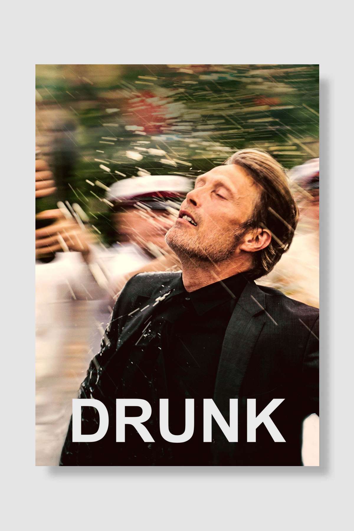 Körkütük - Druk Film Poster Çerçevesiz Yüksek Kalite Film Afiş Duvar Poster