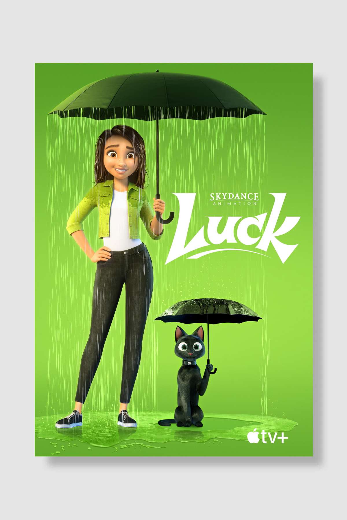 Luck Film Poster Çerçevesiz Yüksek Kalite Film Afiş Duvar Poster