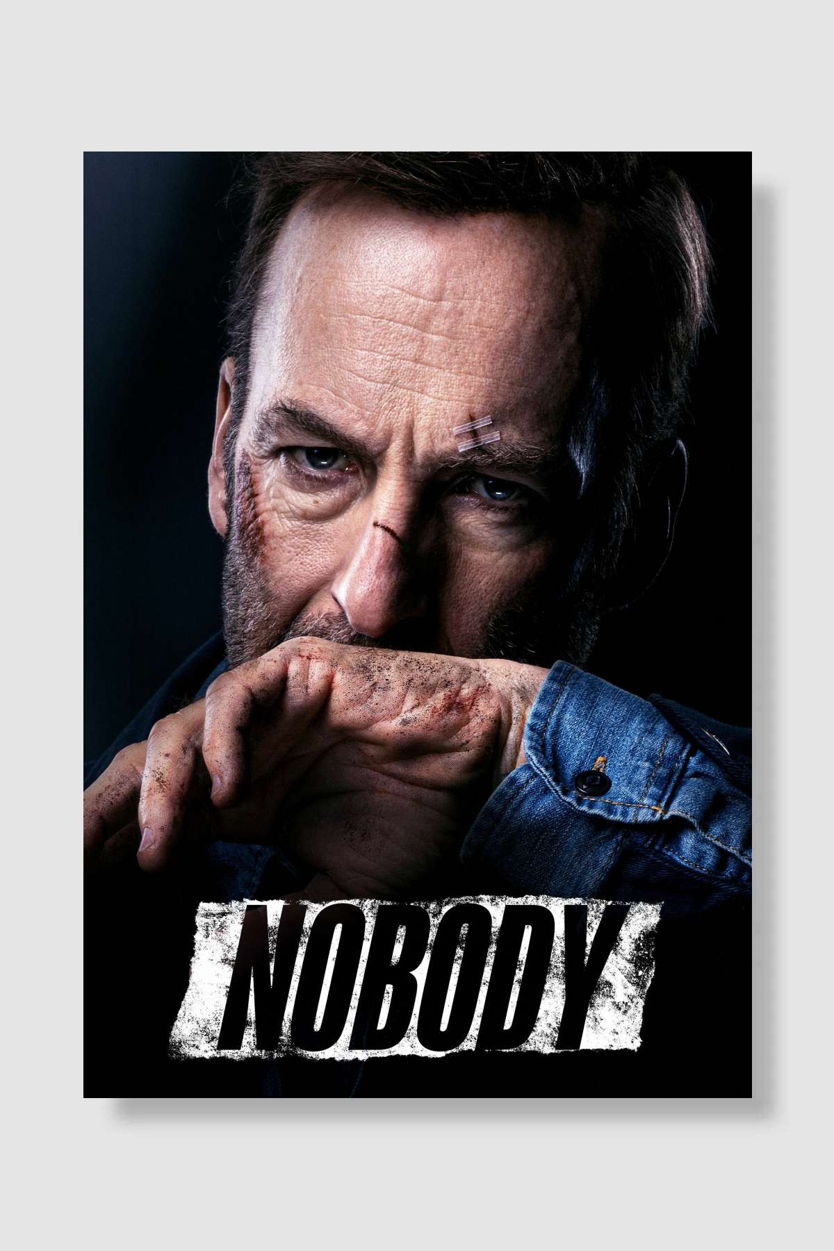 Önemsiz Biri - Nobody Film Poster Çerçevesiz Yüksek Kalite Film Afiş Duvar Poster