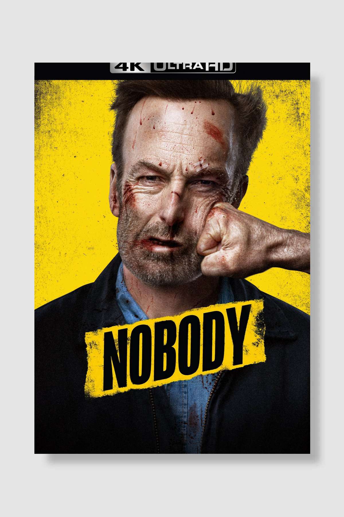 Önemsiz Biri - Nobody Film Poster Çerçevesiz Yüksek Kalite Film Afiş Duvar Poster