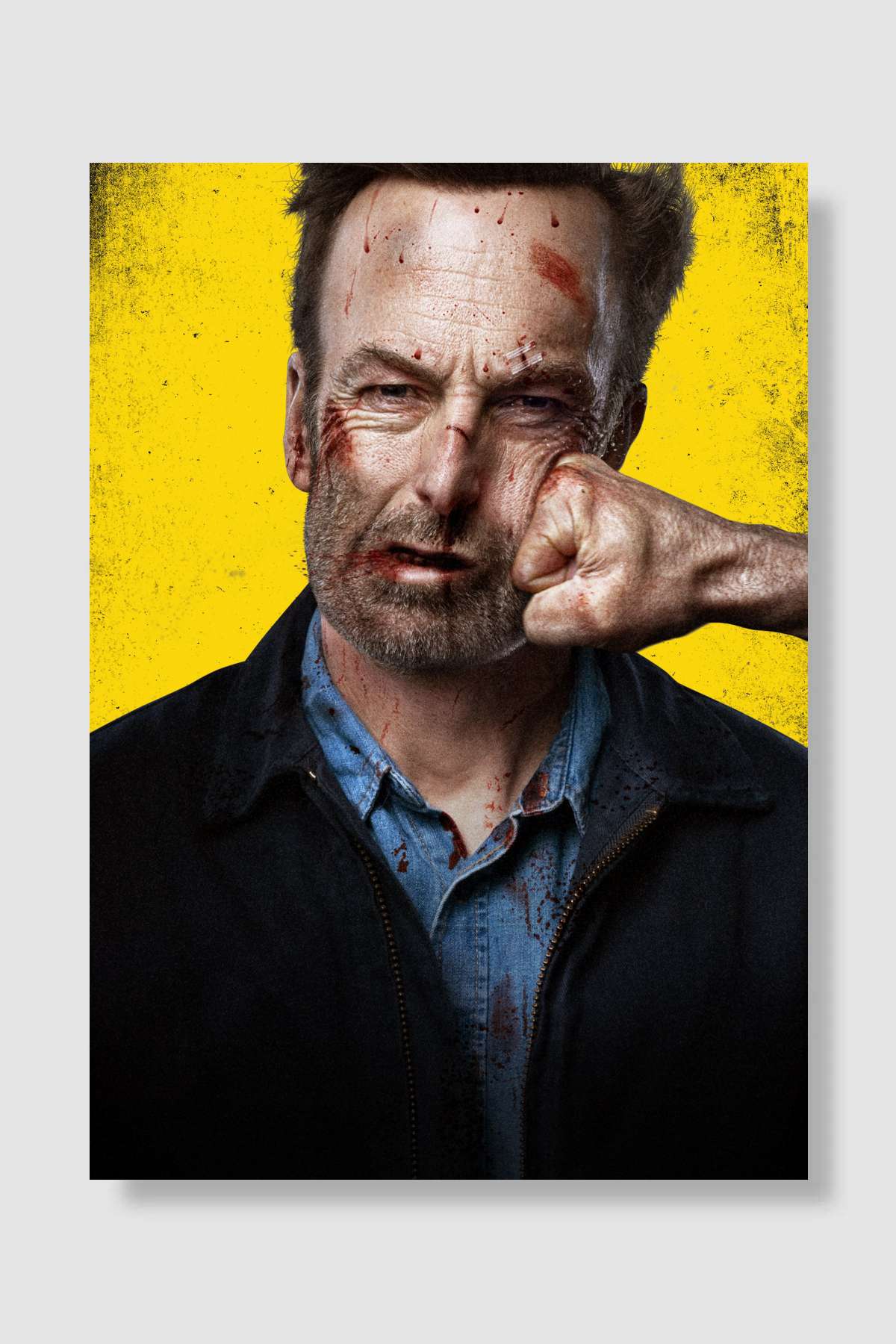 Önemsiz Biri - Nobody Film Poster Çerçevesiz Yüksek Kalite Film Afiş Duvar Poster