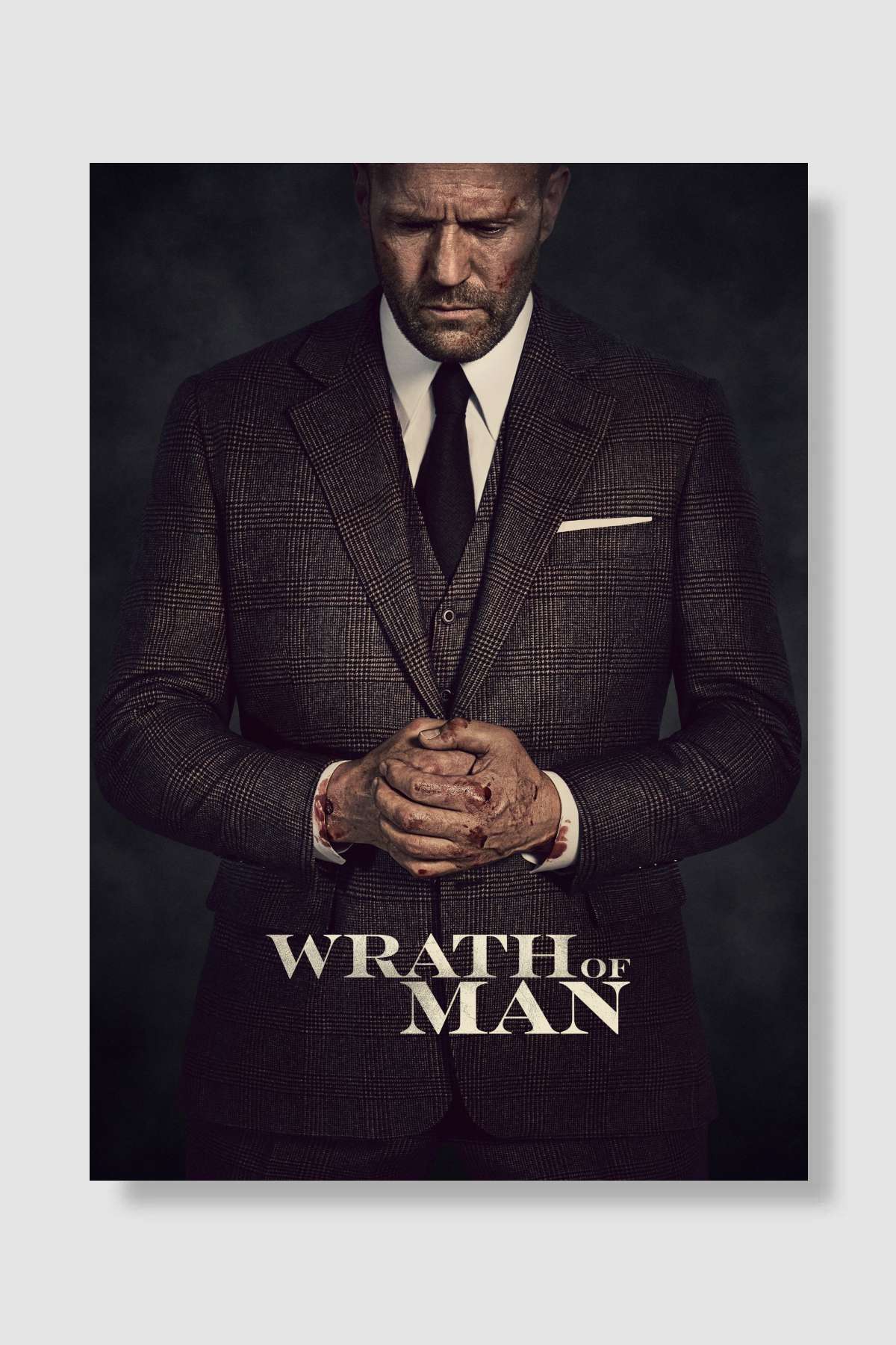 İntikam Vakti - Wrath of Man Film Poster Çerçevesiz Yüksek Kalite Film Afiş Duvar Poster - En İyi Fiyatlarla